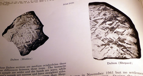 Dalton monograph from Meteorites in Georgia (1966)
