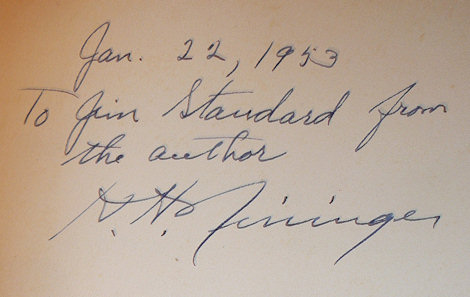 Author's inscription